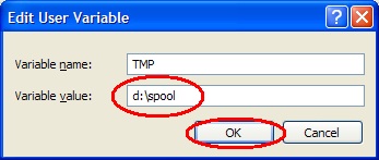 Temporary Variable path